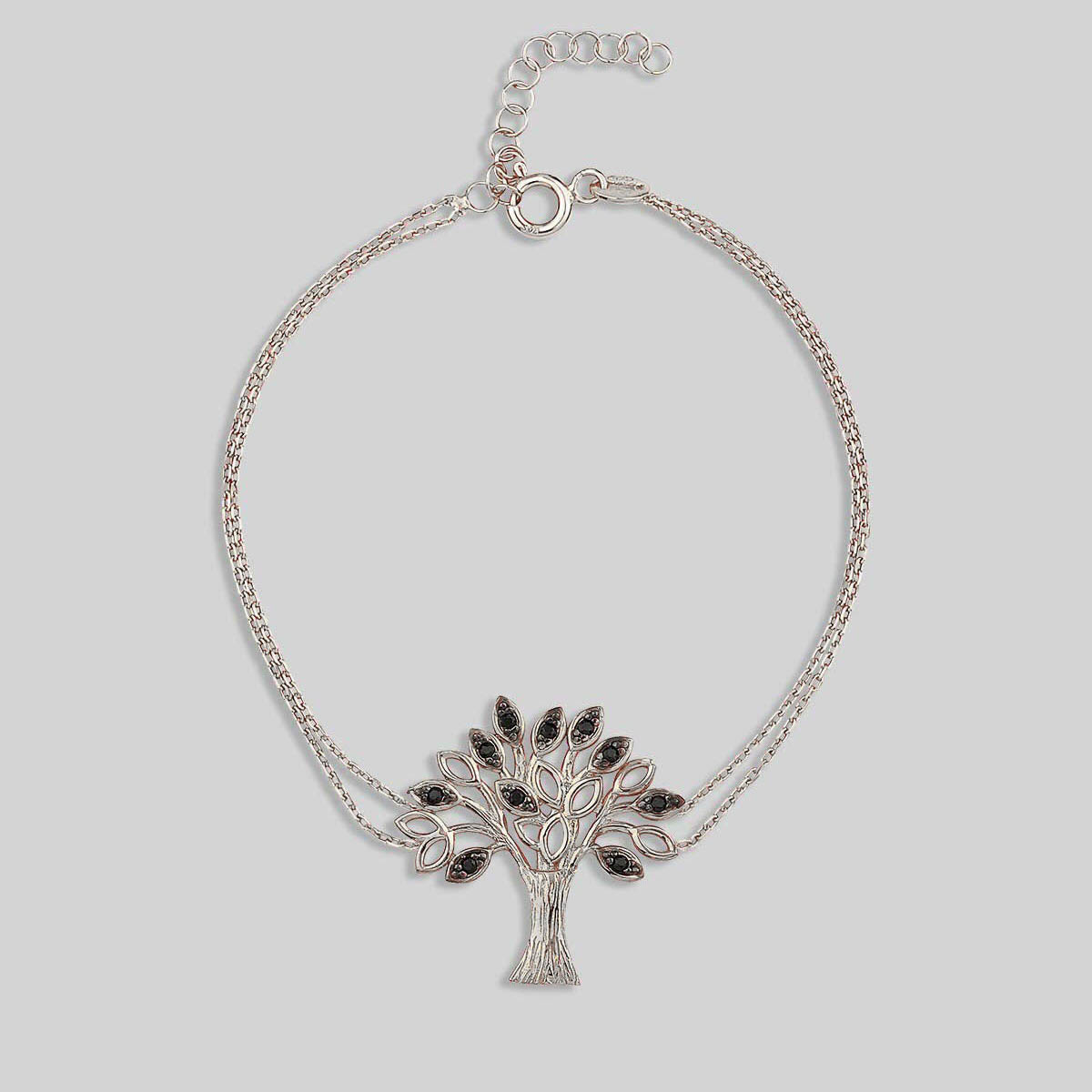 Silver Bracelet Life of Tree Symbol Special Design 925 Sterling
