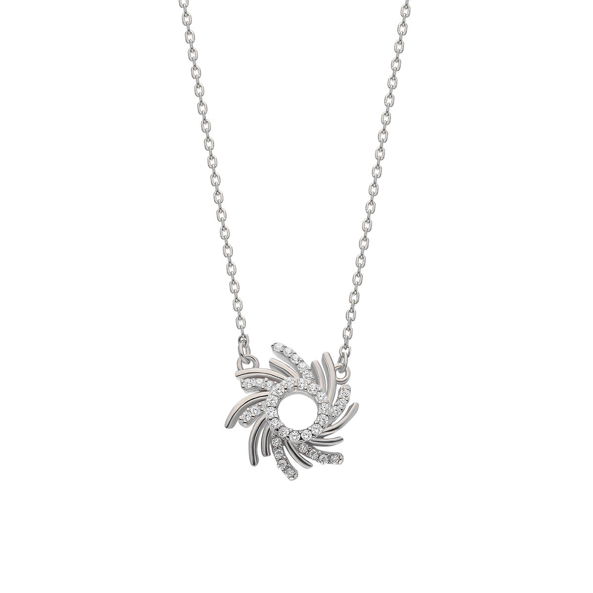 Silver Necklace Milkyway Symbol Special Design 925 Sterling
