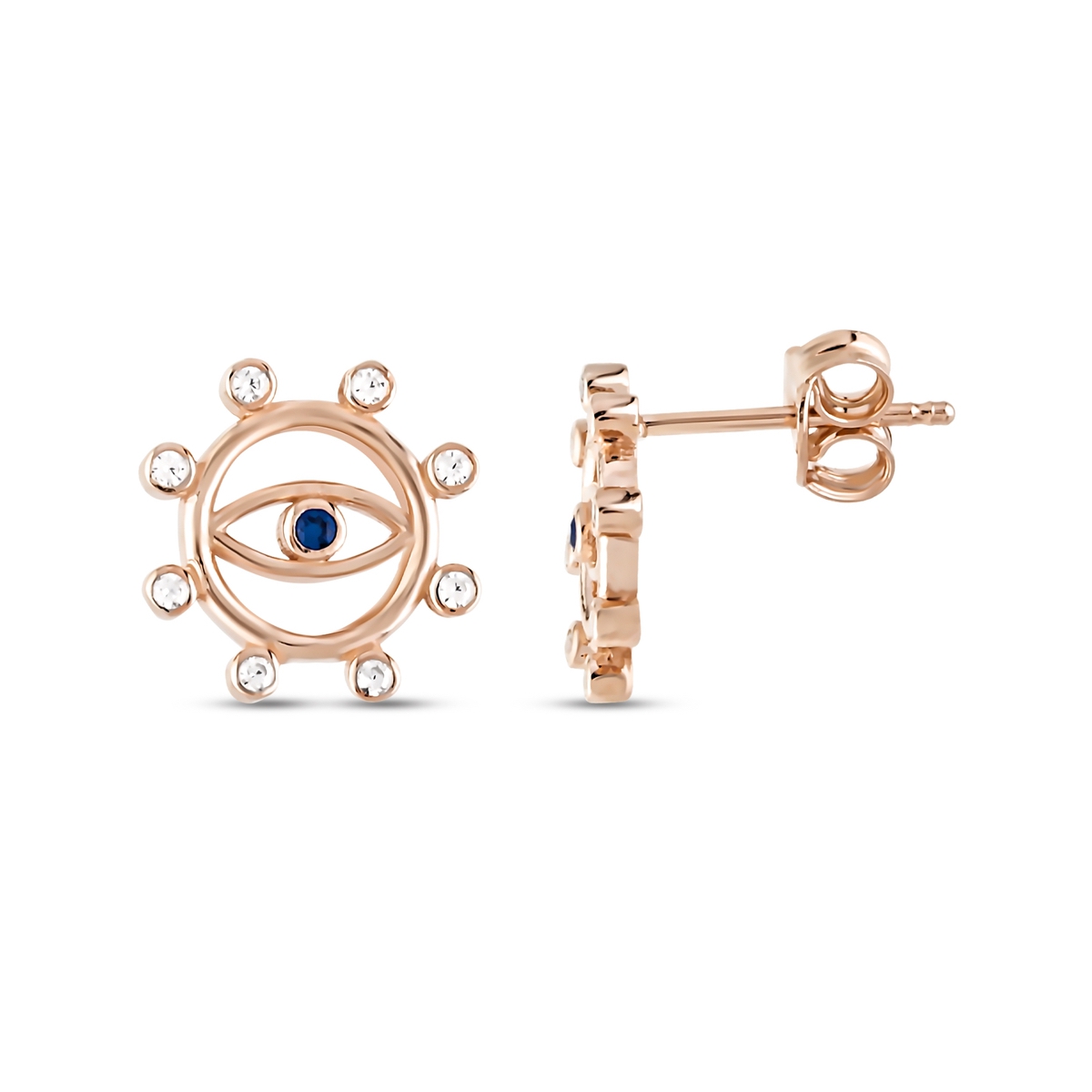 925 Sterling Silver Earring Evil Eye Collection Special Design