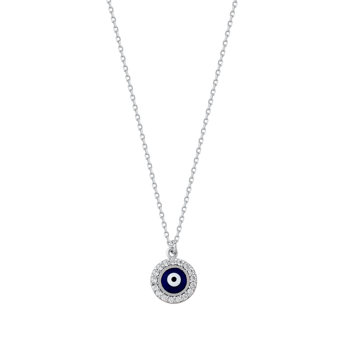 925 Sterling Silver Necklace Evil Eye Collection Special Design