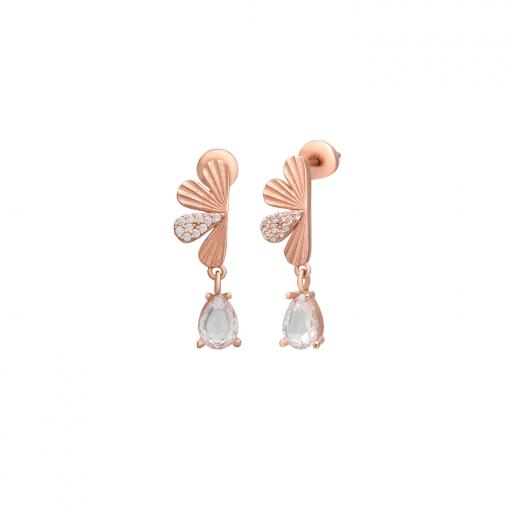 Silver Earring Elpida Collection Special Design 925 Sterling