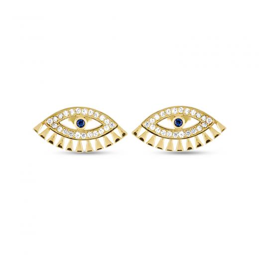 925 Sterling Silver Earring Evil Eye Collection Special Design