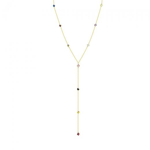 925 Sterling Silver Necklace Long Design