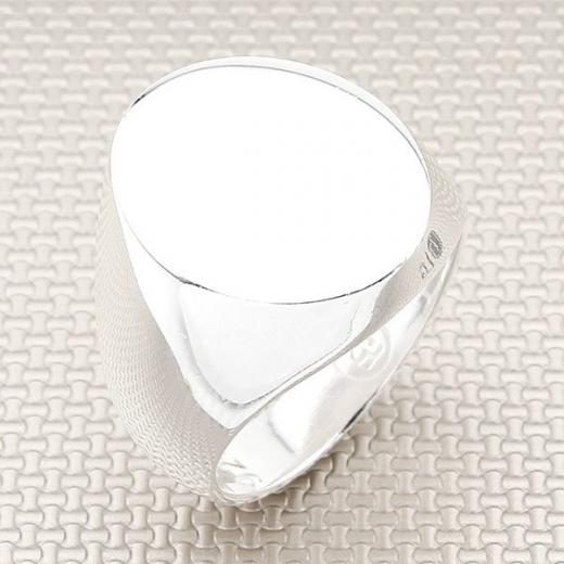 Plain Design Men Ring 925 Sterling