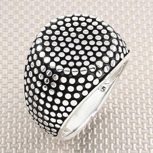 Men Ring Special Design 925 Sterling 