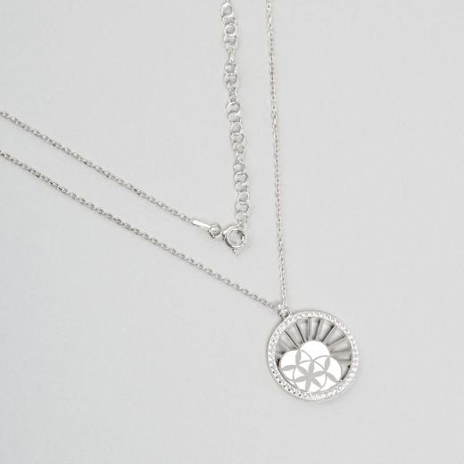 925 Sterling Silver Necklace Life Flower Special Design