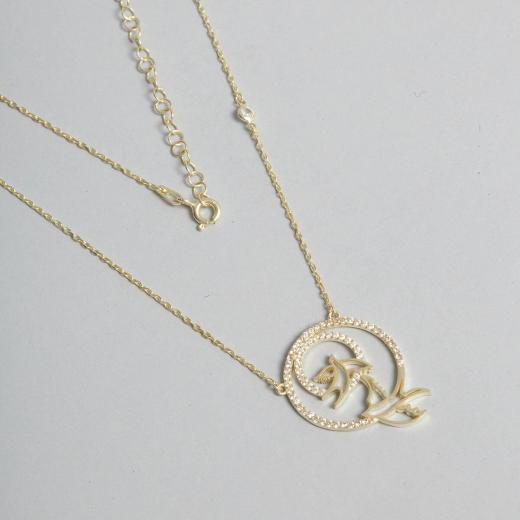 925 Sterling Silver Necklace Bird Symbol Special Design