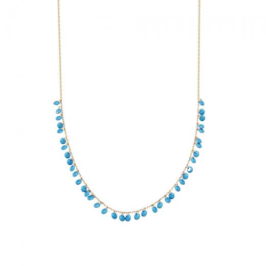 925 Sterling Silver Necklace Turquoise Stone