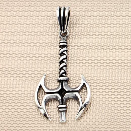 Axe Design Men Pendant 925 Sterling 