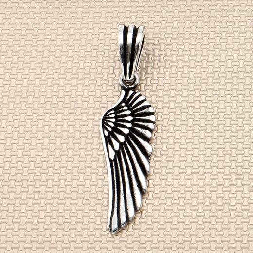 Wing Design Men Pendant 925 Sterling 