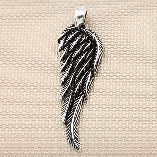 Wing Design Men Pendant 925 Sterling 