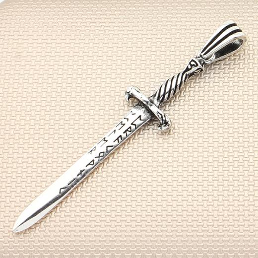 Sword Design Men Pendant 925 Sterling