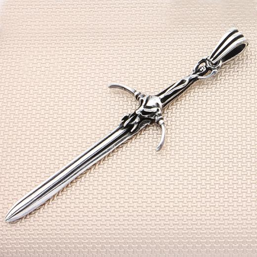 Sword Design Men Pendant 925 Sterling