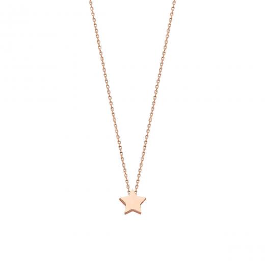 Silver Necklace Star Design 925 Sterling