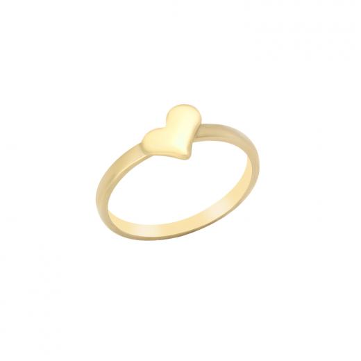 Heart Design Minimal Ring 925 Sterling